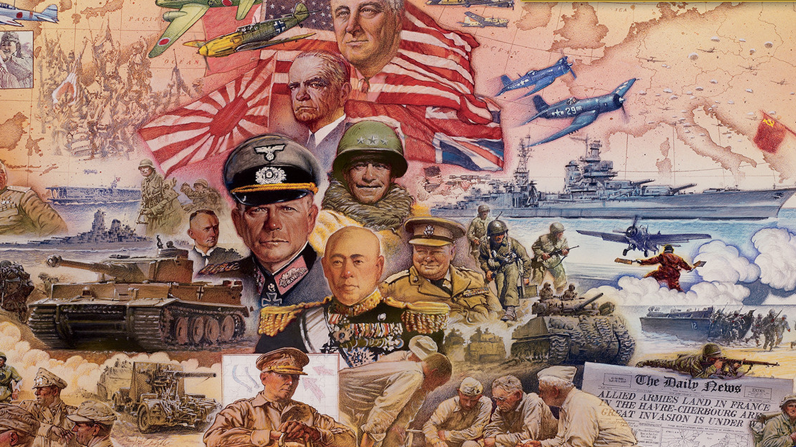 Top 10 Games Like Axis and Allies